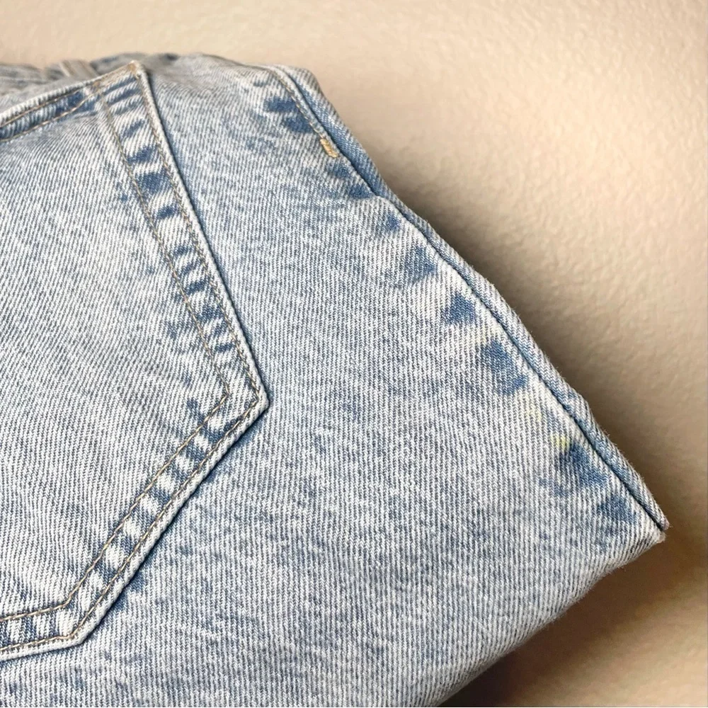 Topshop Ripped High Waist Oversize Mom Jeans - Picture 5 of 8